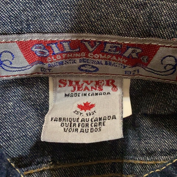 Silver Jean Jacket - Picture 3 of 6